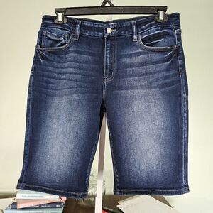 KanCan Indigo Denim Women's Bermudas